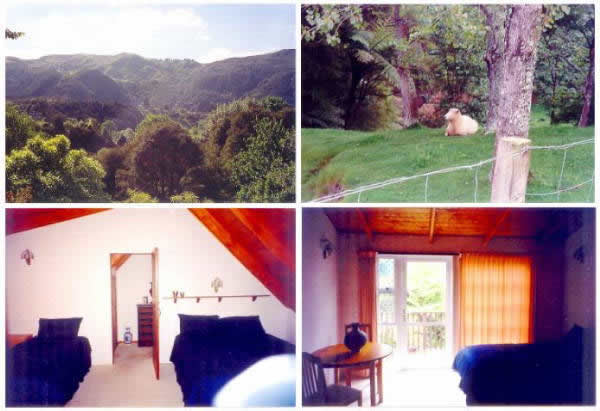Views to Mountains over Valley - Peaceful Rural Setting - Guest Accommodation